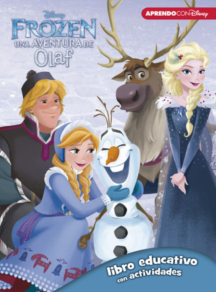 Frozen: una aventura de Olaf (Libro educativo Disney con actividades)