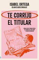 Te corrijo el titular