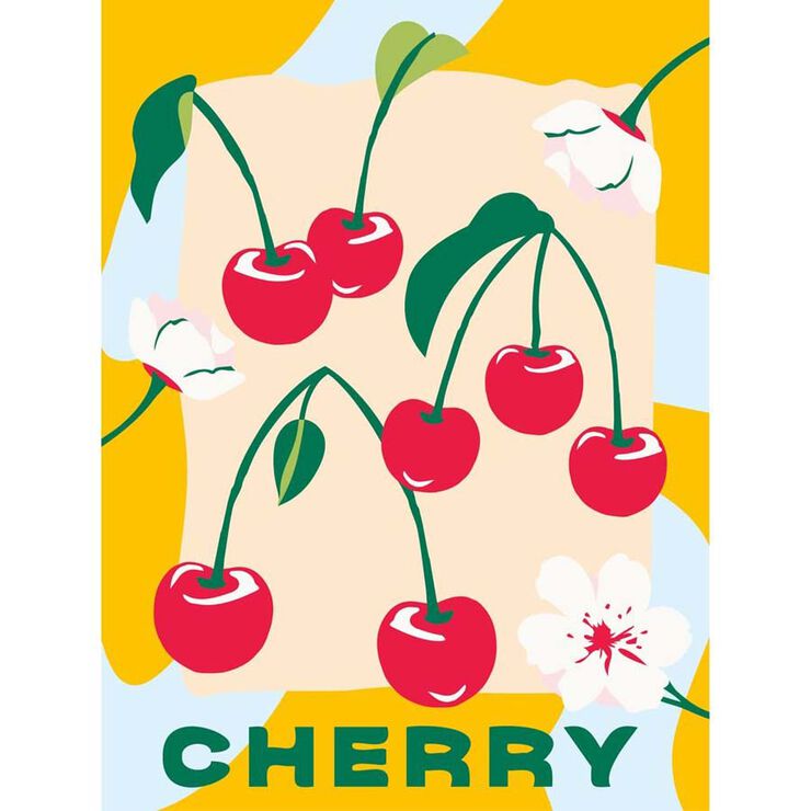 Crear P&oacute;ster de Cerezas