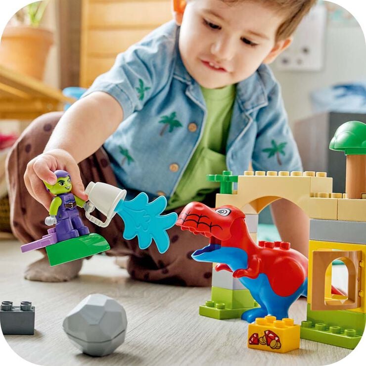 LEGO&reg; DUPLO Disney&trade; Dinosaure Spidey-Rex vs. L&rsquo;Home Ll&uacute;dic 10463