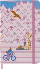 Libreta Moleskine Sakura P negro raya