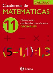 Matem&aacute;ticas 11 Operaciones Combinadas Con Numeros De Cimales Primaria