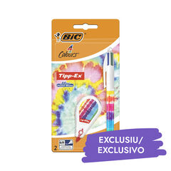 Bol&iacute;graf Bic 4 Colours Tie Dye + Tipp-ex