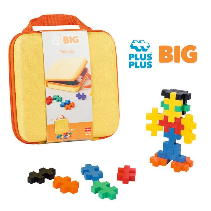 Plus-Plus Big Malet&iacute;n de viaje 15 piezas