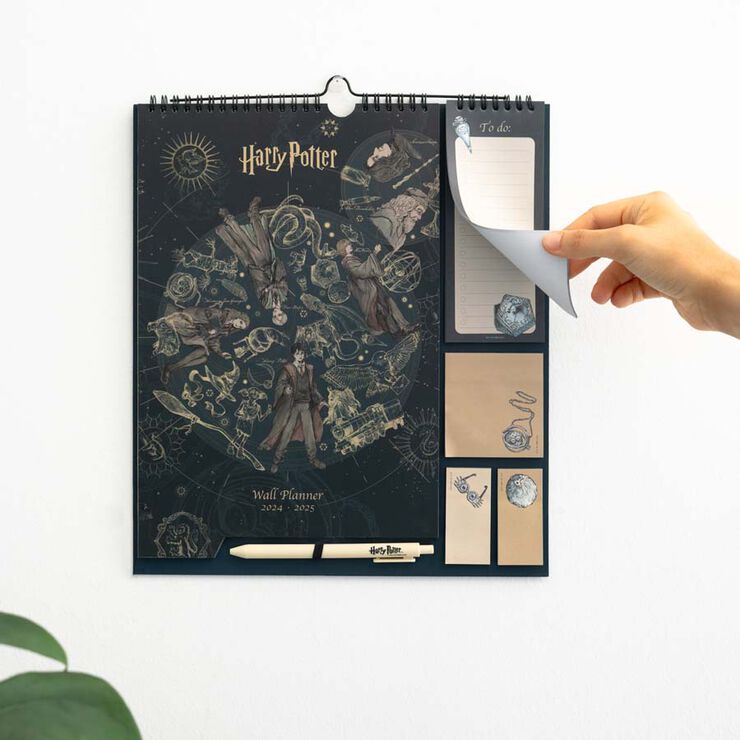 Planificador mes/vista 16meses mult 24-25 Harry Potter