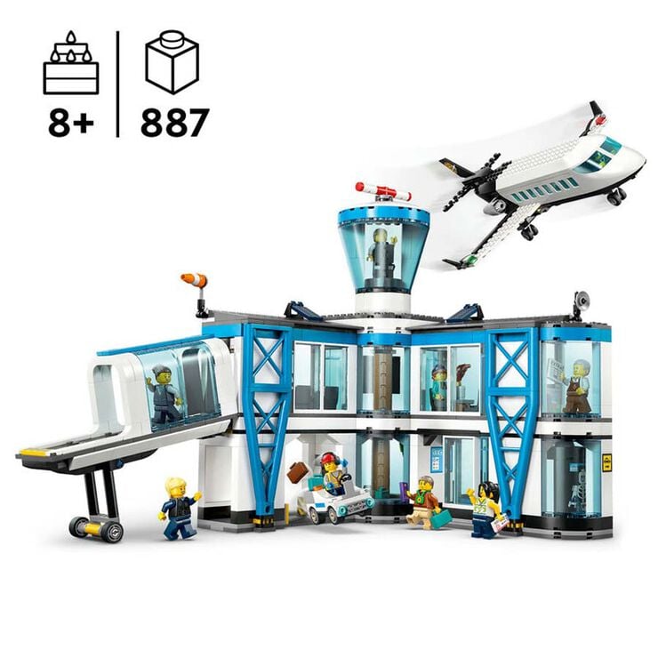 LEGO&reg; City Aeropuerto con Avi&oacute;n 60502