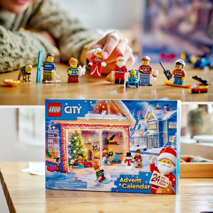 LEGO&reg; LEGO City Calendari d'Advent 60436