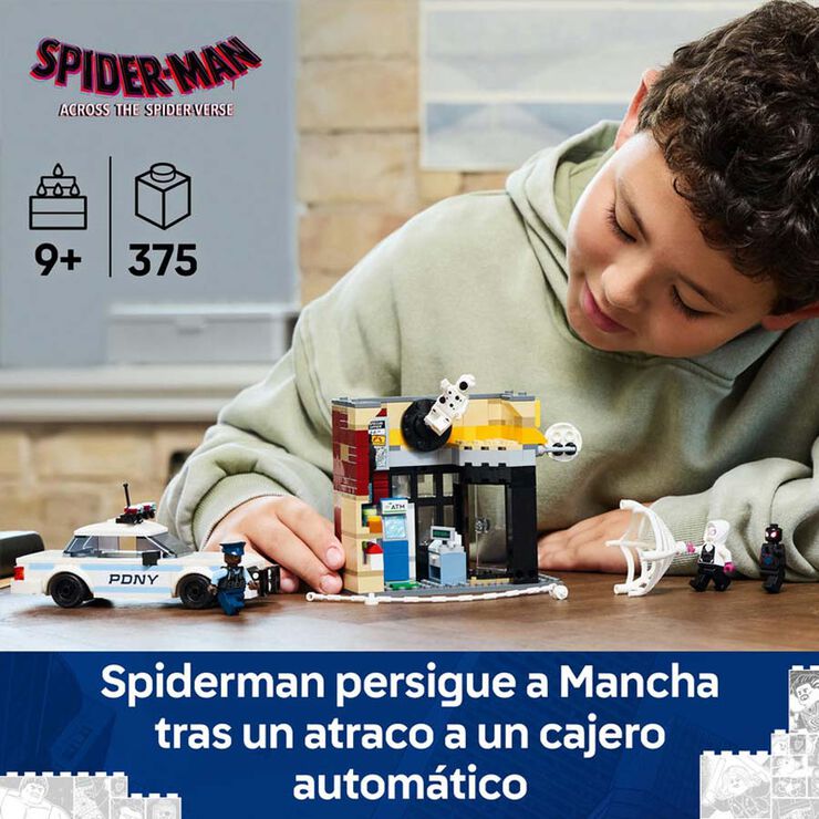 LEGO&reg; Super H&eacute;roes Multiverso Ar&aacute;cnido: Miles Morales vs. Mancha 76311