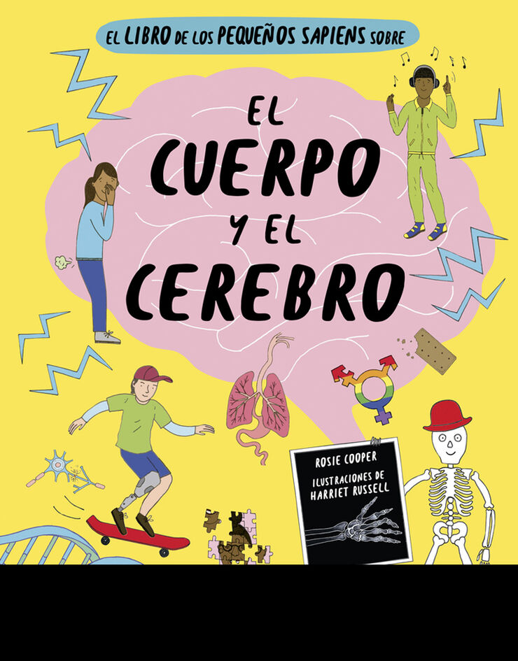 El libro de los peque&ntilde;os sapiens sobre el cuerpo y el cerebro