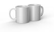 Tazas Mug Press 350 ml blanco 2u