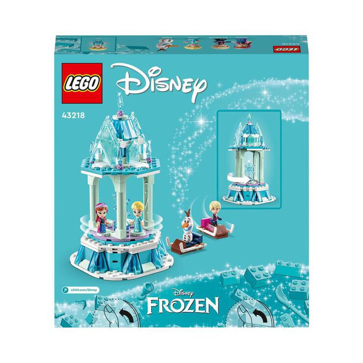 LEGO&reg; Disney Frozen Tiovivo M&aacute;gico de Anna y Elsa 43218