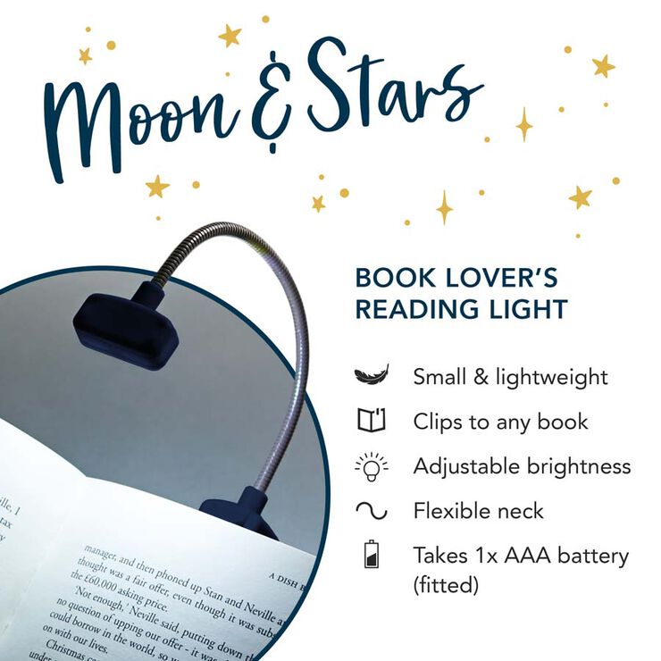 Luz de Lectura Moon & Stars