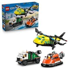 LEGO&reg; City Remix: Avi&oacute;n, Cami&oacute;n T&eacute;cnico y Aerodeslizador 60505