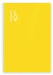 Libreta espiral Escolofi A4 80 hojas 4x4 amarillo