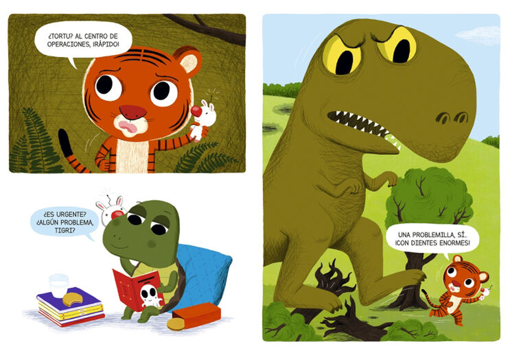 SuperDos y la gallina jur&aacute;sica (SuperDos 1)