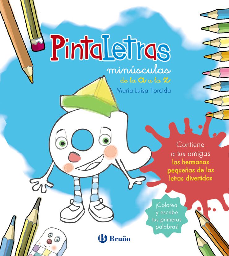 Pintaletras min&uacute;sculas de la A a la Z