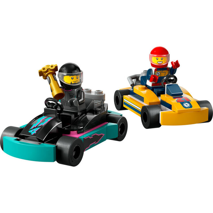 LEGO&reg; City Karts y Pilotos de Carreras 60400