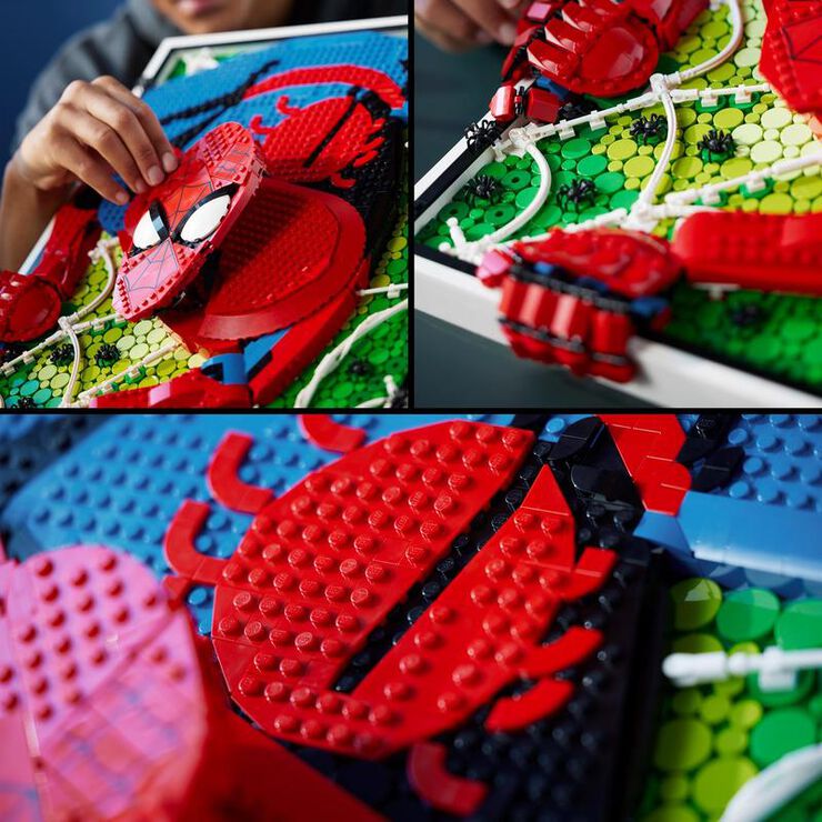 LEGO&reg; ART El Incre&iacute;ble Spider-Man Set Mural 3D 31209