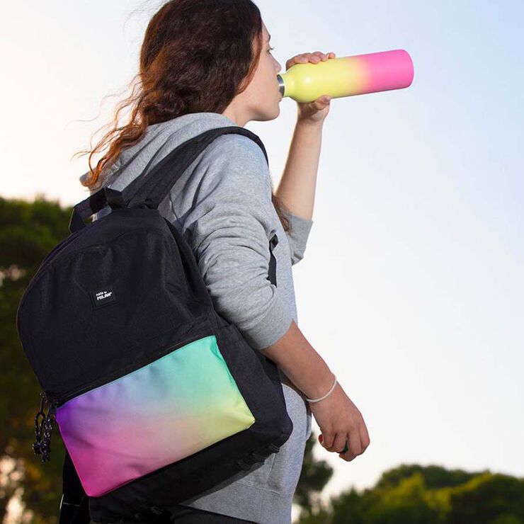 Mochila Milan Sunset negro