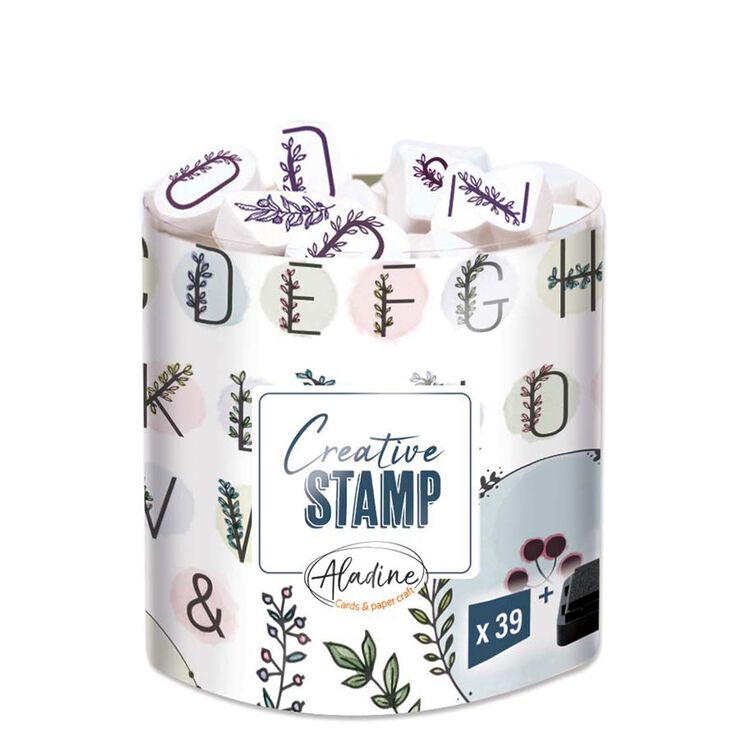 Creative Stamps Aladine Abecedari Flors