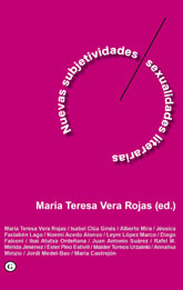 Nuevas subjetividades / masculinidades literarias