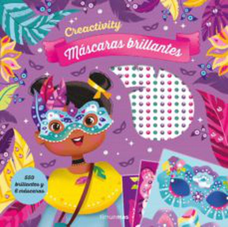 Creactivity. M&aacute;scaras brillantes. Cuadros para rascar