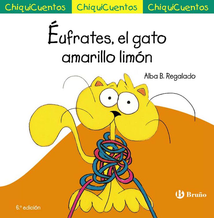 ChiquiCuento 22. &Eacute;ufrates, el gato amarillo lim&oacute;n