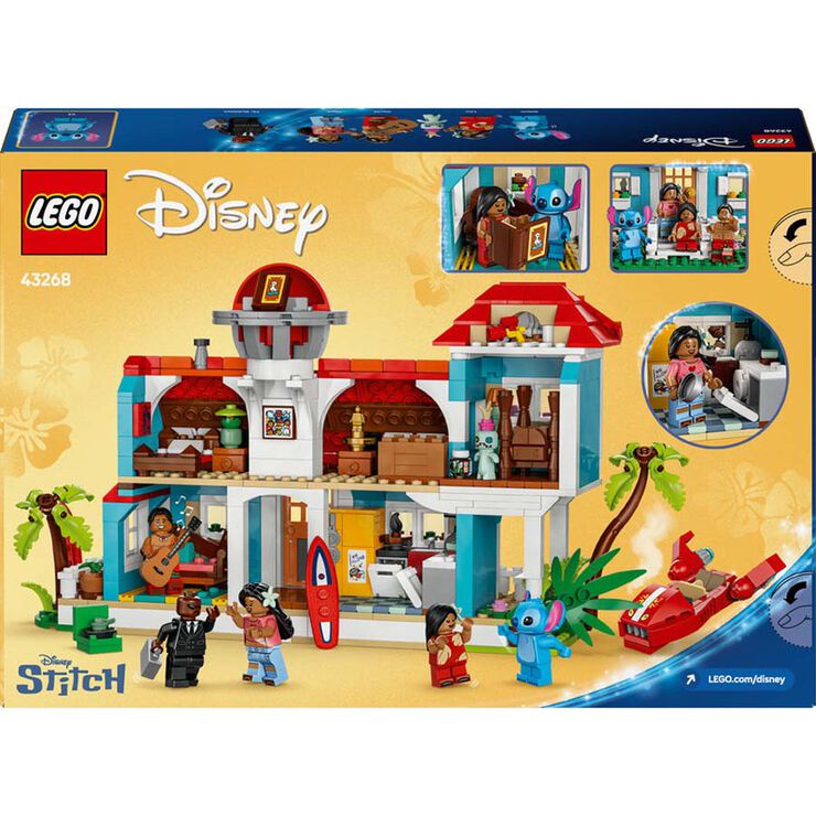LEGO&reg; Disney&trade; Casa en la Playa de Lilo y Stitch 43268