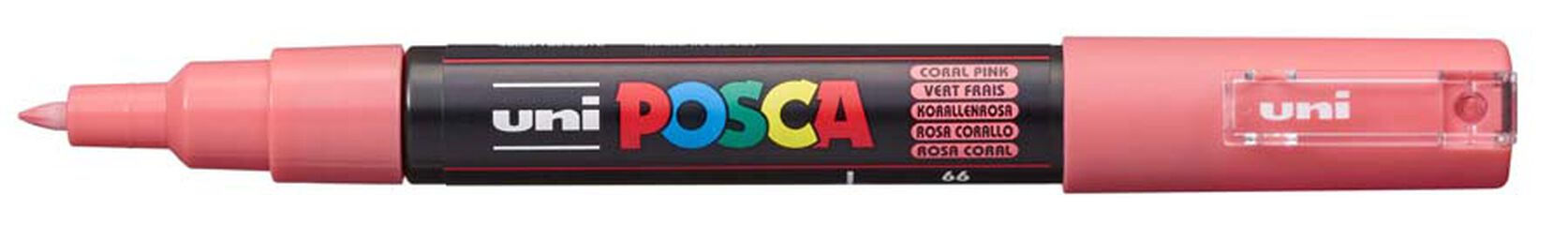 Retolador Posca PC-1M 0,7mm rosa coral