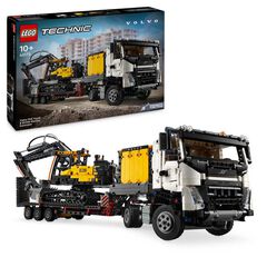 LEGO&reg; Technic Cami&oacute;n FMX y Excavadora El&eacute;ctrica EC230 Volvo 42175