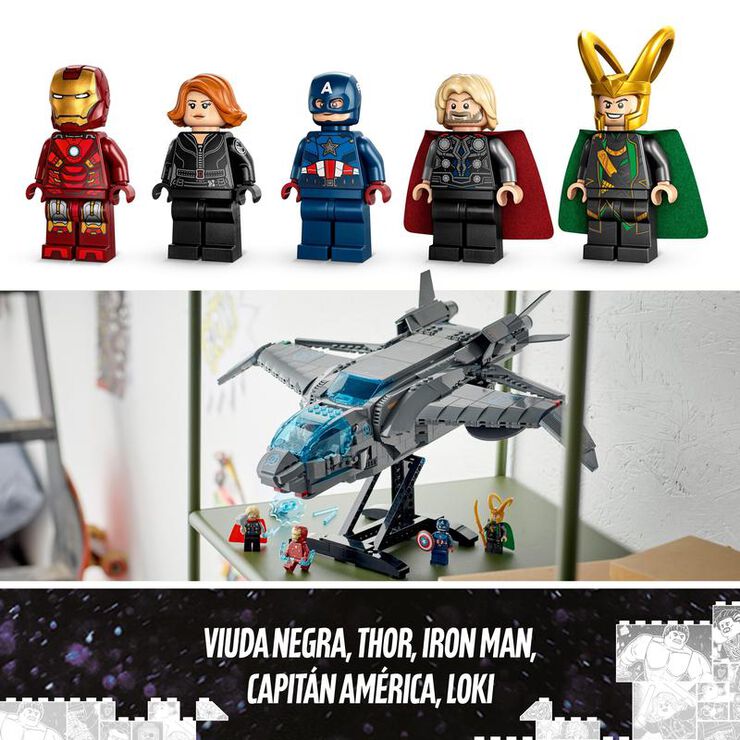 LEGO&reg; Marvel Quinjet dels Venjadors 76248