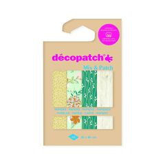 Papel D&eacute;copatch Mix & Patch Natural 4 hojas