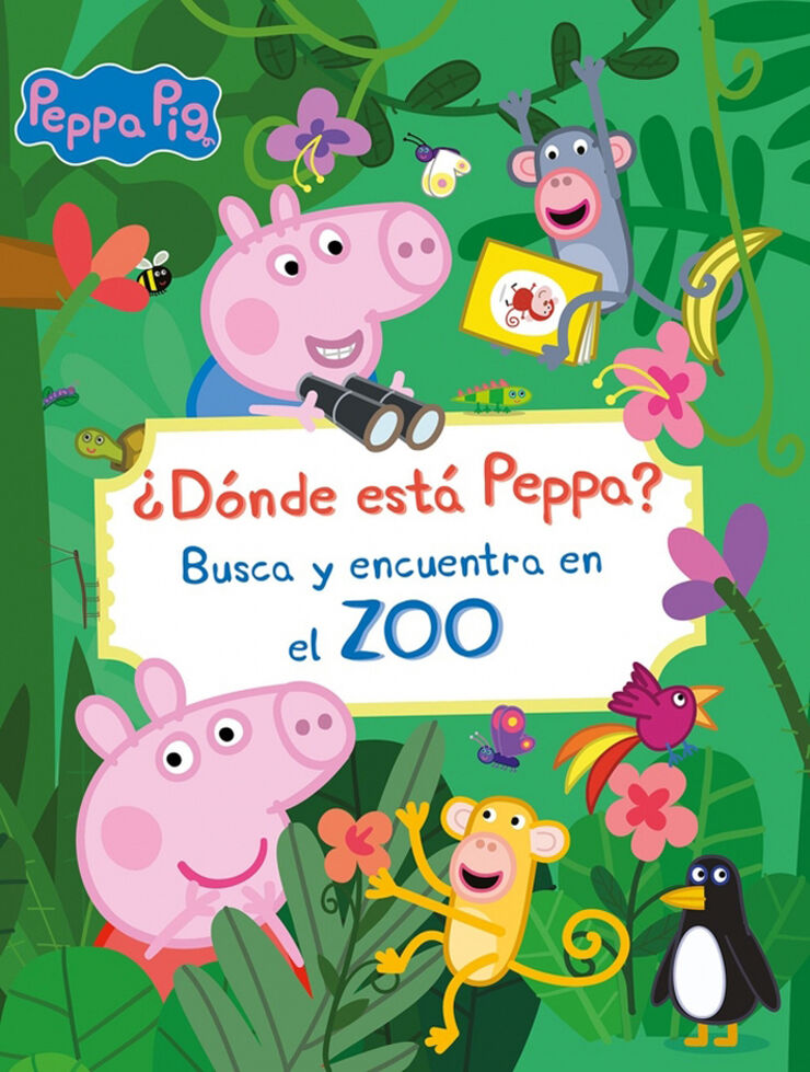 &iquest;D&oacute;nde est&aacute; Peppa? Busca y encuentra en el zoo