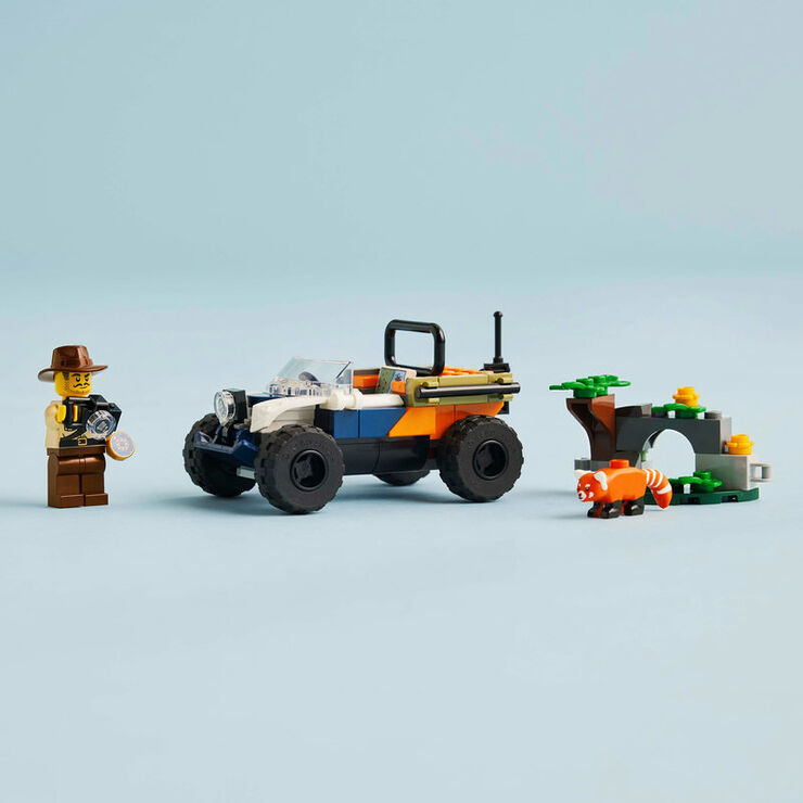 LEGO&reg; City Exploradores de la Jungla: TodoterreNo y Misi&oacute;n del Panda Rojo 60424