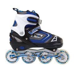Patines en l&iacute;nea Ksm Azul con Luz T/S 3