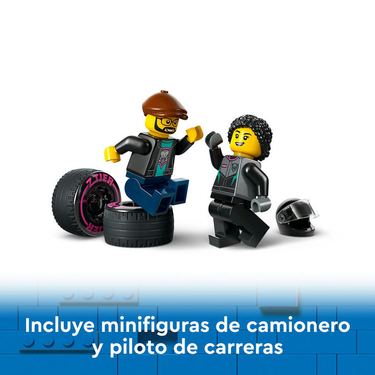 LEGO&reg; City Cotxe de Carreres i Cami&oacute; de Transport 60406