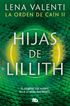 Hijas de Lillith (La orden de Ca&iacute;n 2)