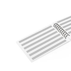 Cuaderno M&uacute;sica 6 pentagramas Abacus A5 25 hojas