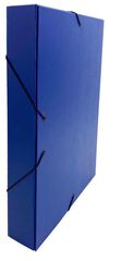 Carpeta projectes Abacus folrada llom 50mm blau
