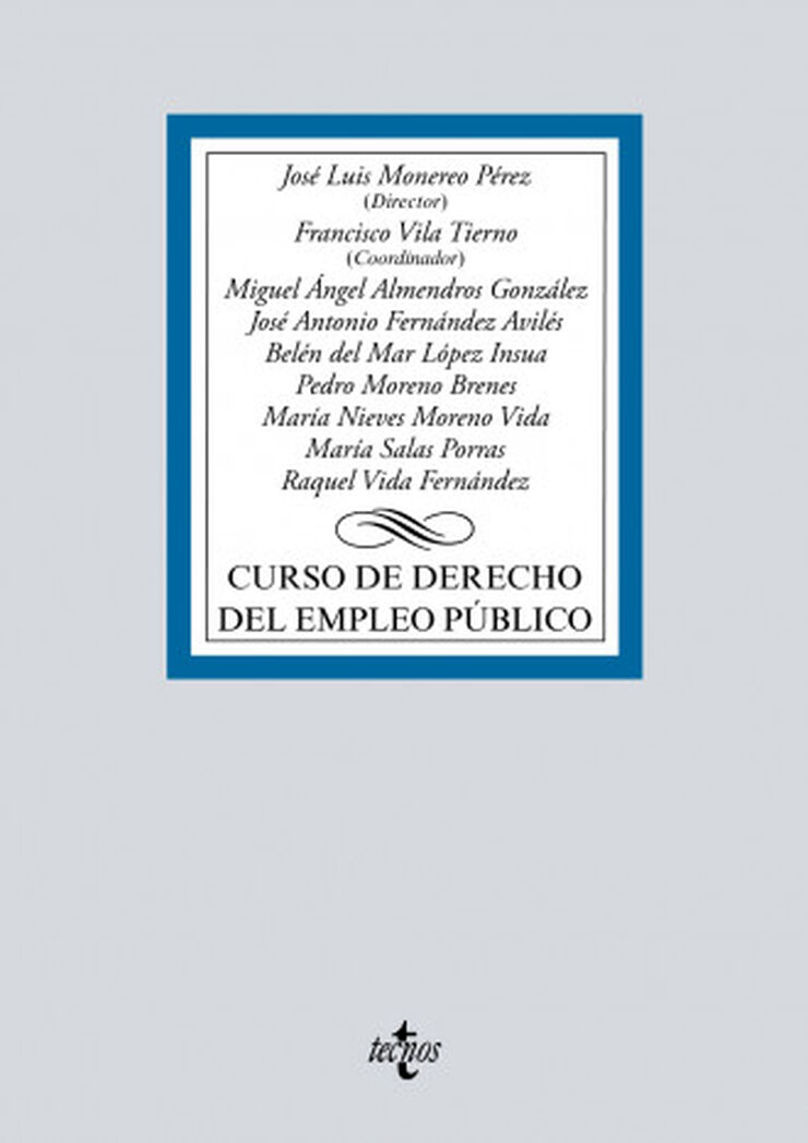 Curso de Derecho del empleo p&uacute;blico
