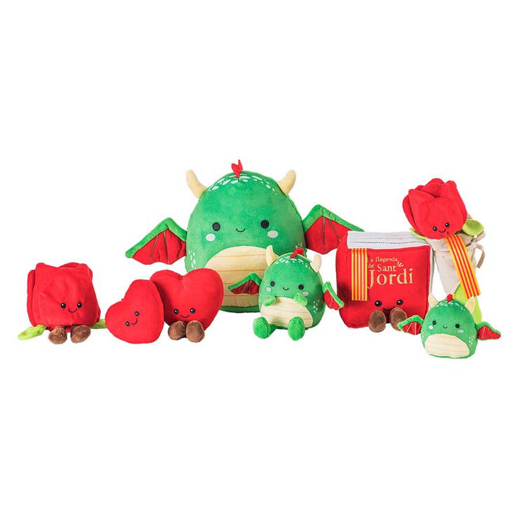 Peluix clauer Drac 10 cm - Exclusiu Abacus