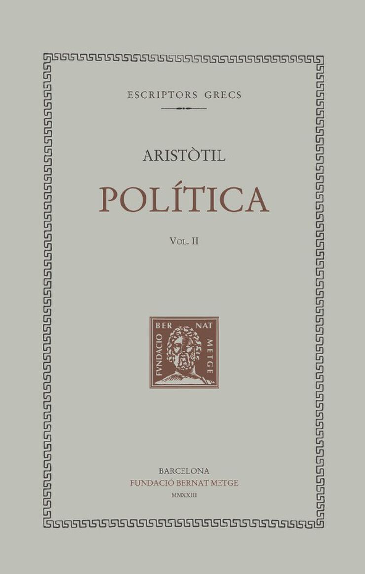 Pol&iacute;tica (vol. II)