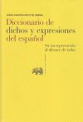 Diccionario de dichos y expresiones del espa&ntilde;ol