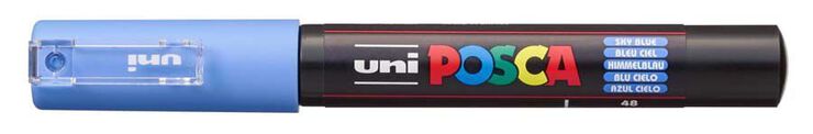 Retolador Posca PC-1M 0,7mm blau cel