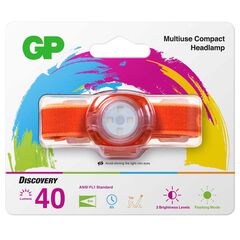 Llanterna de Cap Infantil GP CK31 taronja 30lm