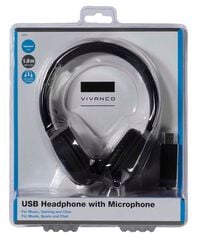 Auriculares Diadema + Mini Micro conexi&oacute;n USB