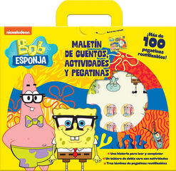 Bob Esponja. Malet&iacute;n de cuentos, actividades y pegatinas