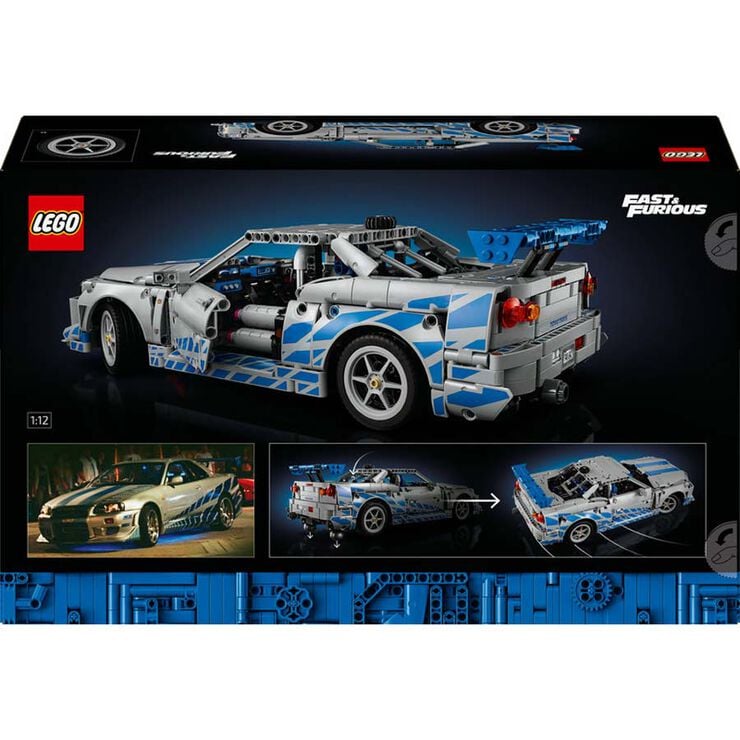 LEGO&reg; Technic Cotxe Nissan Skyline GT-R (R34) de 2 Fast 2 Furious 42210