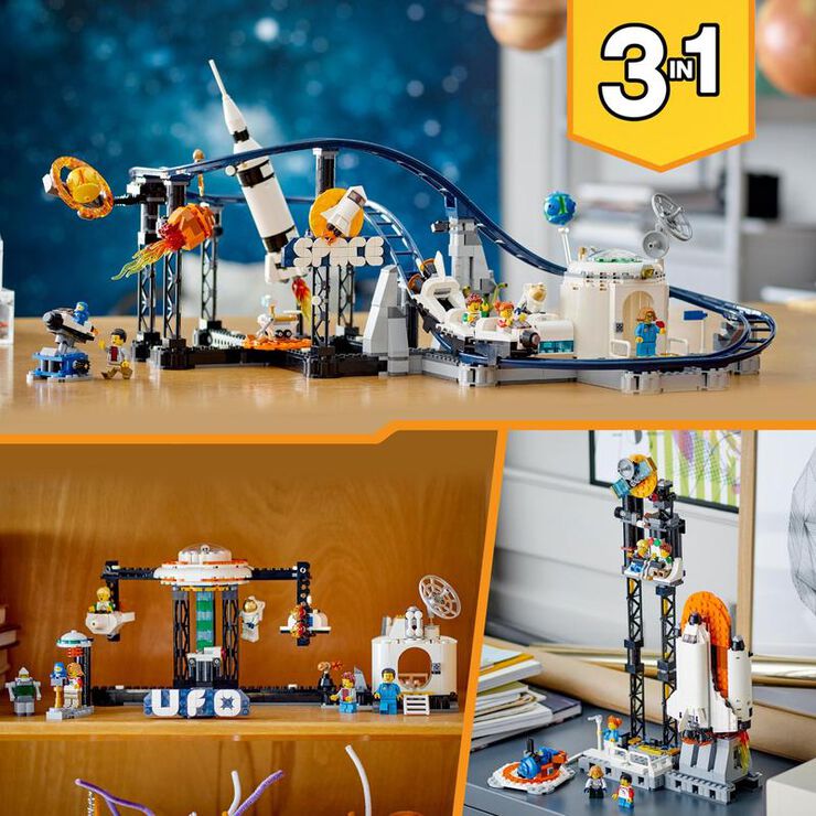 LEGO&reg; Creator 3en1 Muntanya Rusa Espacial 31142