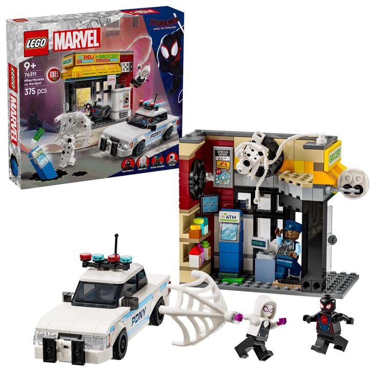 LEGO&reg; Super Herois Multivers Ar&agrave;cnid: Miles Morales vs. Taca 76311